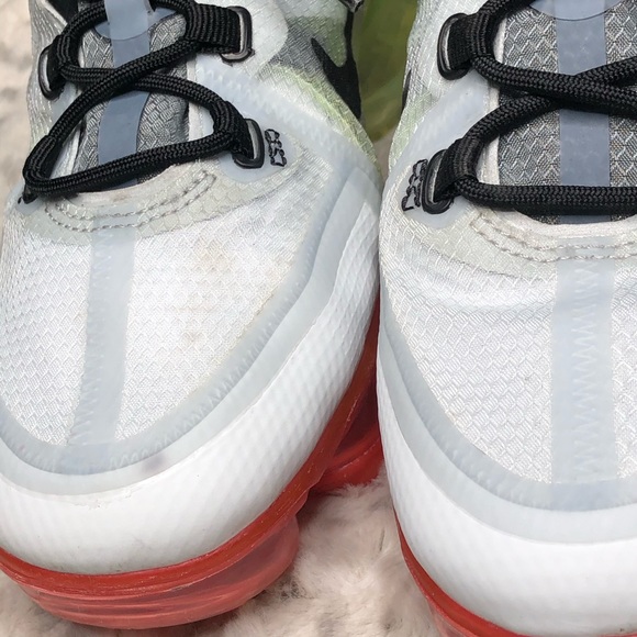 Nike VaporMax Sneaker 2019 GS Pure Platinum Volt - Picture 5 of 7